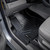 Smartliner Floor Liners Front/2nd Row 2015-2021 Kia Sedona - 8 Passenger Model (Black) - SA0203/B0203