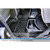 Smartliner Floor Liners Front/2nd Row 20222025 Nissan Frontier Crew Cab (Black) - SA0571/B0571