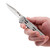 SOG SlimJim Folding Knife (Silver Straight Edge) - SJ31-CP
