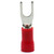 XScorpion Spade Terminals - #10 18/22ga. - Red (100 pack) - ST10R