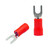 XScorpion Spade Terminals - #10 18/22ga. - Red (100 pack) - ST10R