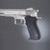 Hogue S&W 1006/4506 Series OverMolded Rubber Grip (Black) - 6010