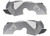 Artec Industries - 18c Wrangler Jlu Eco Diesel Front Inner Fenders  Vented - JL5113