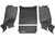 BedRug - 8186 Jeep Cj7 Carpet 4pc Cargo Kit Grey Bedrug Includes Tailgate & Cargo Liner W/o Gussets - BRCJ81R