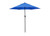 California Umbrella - Eco Series 9ft Crank Lift Push Tilt Steel Market Umbrella In Pacific Blue Polyester - ECO906D709-P01