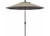 California Umbrella - Sun Master Series 9ft Alum/fiberglass Crank Collar Tilt Market Umbrella In Taupe Sunbrella - GSCUF908117-5461