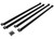 Dee Zee - Dee Zee Overland Series Side Rail Kit Mid Size (4 Rails) - DZ95010TB