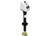 Draw-Tite - Powered Drive Tongue Jack Aframe 12in Travel White Case Rating 3500lbs - 500188