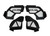DV8 Offroad - 18c Wrangler/20c Gladiator Front Inner Fenders - INFEND-06FB