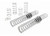Eibach - 1416 Polaris Rzr Xp 1000 Eps Walker Evans 2seat Performance Utv Spring Kit Silver - E85-209-001-02-22