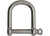 Extreme Max - Wide D Shackle 1/2 Stainlessbulk Each - 3006.8234