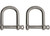 Extreme Max - Wide D Shackle 1/2 Stainlessbulk 2pk - 3006.8234.2