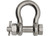 Extreme Max - Bolt Type Anchor Shackle 3/8stainless Bulk Each - 3006.8372