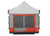 E-Z Up - Ez Up Camping Cube 6.4 Converts 10ft Straight Leg Canopy Into Camping Tent Punch - CC10SLPN