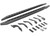 Go Rhino - 05c Tacoma Doulbe Cab 87in Rb20 Slim Line Running Boards Complete Set - 69442987ST