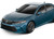 Husky Liner - 25c Camry Aeroskin Low Profile Hood Protector Smoke - 2842239