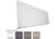 Icon Technologies Limited RV - Panel 48 Inch Side Jwrap Slate Grey - 1742