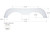 Icon Technologies Limited RV - Fender Skirt Tandem Skyline Fs2911 Polar White - 12911