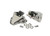 Kentrol - Fishbone Offroad - 198195 Jeep Wrangler Interior Door Latch Brackets (pair) - 30513