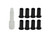 Kentrol - Fishbone Offroad - 2007c Jeep Wrangler Door Hinge Liners (4 Door) - 70002
