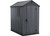 Keter - Darwin 4x6 Storage Shed  Graphite - 252274