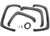 Lund - 1618 Silverado 1500/2500/3500 5.5ft Bed Rxrivet Style 4pc Std Fender Flare Eli - RX111-2S