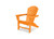 Polywood - Polywood South Beach Adirondack In Tangerine - SBA15TA