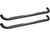 ProMaxx Automotive - 9918 Silv/sierra(9919 2500/3500)ext Cab 4in Curved Blk Oval Tubes(body Mount) - 41120B