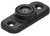 Quad Lock - 360 Base  Flat Rectangle 2 Hole Black - QLP-360-F2H