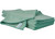 Raxwell Industries - Microfiber Cloth General Purpose Lightweight 16x16 Green 12 Pack - RJC1001