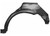 Sherman Parts - Lh Rr Wheel Arch 4 Dr Civic Sdn 9600; Acura 1.6el 9700; Galvanized Or Edp - 2910-58-1