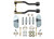 Synergy - 18c Wrangler Jl/jlu; 20c Gladiator Jt Front Sway Bar Links With Quick Disconnects - 8859-10