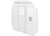 Weather Guard - Transit Midroof Screen Bulkhead 683/4 X 683/4 X 4in  White Steel Finish - 96312-3-01