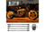 XK Glow - 2x10 Flex Strips 7 Color Remote Control Led Accent Light Motorcycle/atv/snowmobile - XK034015