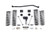 Zone Offroad - 1218 Jeep Jk 4dr 4in Suspension Kit - J38N