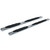 Go Rhino - Universal 5in  87in Long  Stainless Side Bars Sidesteps (brkt Sold Sep) - 10587PS