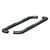 Aries - 3in Round Semigloss Black Steel Side Bars - 205044