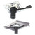 Attwood Corp - Seat Mount W/slider 3 Deg Plated Steel - 238162-1