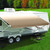 Carefree of Colorado - Replacement Awning Vinyl Fabric 13ft 2in Camel Shale Fade Wht Weatherguard - JU146B00