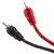 DS18 (SPIRIT ) - Rca Audio Cable Ultra Flex 3ft Black/red - RCA-3FT