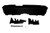 DU-HA - 20c Silverado/sierra 1500/2500/3500 Crew Cab Underseat Storage/gun Case Black - 10400