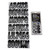 Hardline Products - 200 Series 3in Letter/number Kitsilver/black - SIBKG200