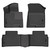Husky Liner - 2223 Tucson Limited Front/second Rows Floor Liner Black - 95781