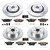 Powerstop - Front And Rear Z23 Evolution Sport Brake Upgrade Kit - K7231