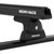 Rhino-Rack - Heavy Duty Rlt600 Trackmount Black 1 Bar Roof Rack - JA8127
