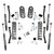 Superlift - 20182022 Jeep Wrangler Jl 4wd; 4in Suspension Lift Kit; Superlift Shocks - K189