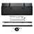 Westin Automotive - 2023 Silverado/sierra 2500hd 6.7ft Bed Hard Trifold Tonneau Cover Rail Caps Bl - 19-44735