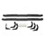 Westin Automotive - 0918 Ram 1500/10c Ram 2500/3500 Crew Cab Pro Traxx 4in Oval Step Bar Black - 21-23565