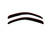 Auto Ventshade - 0717 Wrangler 2pc Inchannel Ventvisorsmoke - 192328
