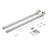 Lippert - Universal Awning Hardware  Solera Hybrid 69 Inch  Infinite  Am Kit  White - 434728